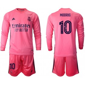 Maillot de Foot Real Madrid Luka Modrić 10 Enfant Exterieur 2020/21 ML